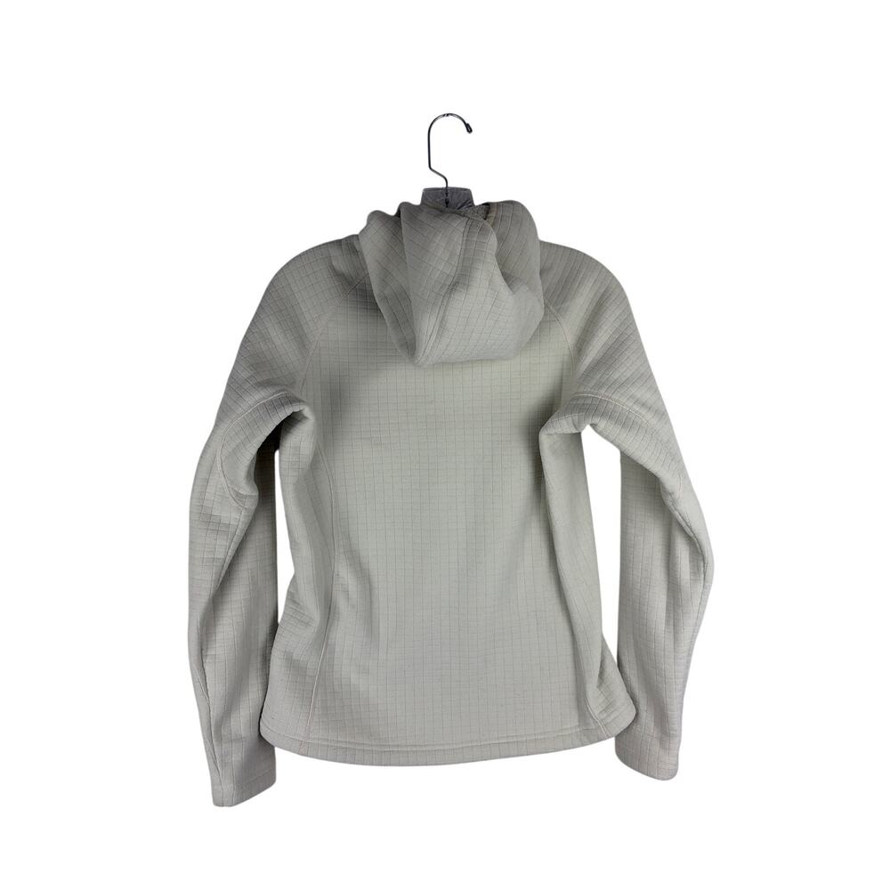 Sherpa Adventure Gear Womens Hoodie Small 1/4 Zip Cream Fleece Outdoor Nepal - Picture 2 of 8